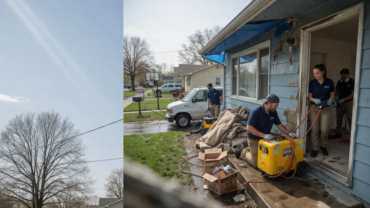 Basement Flood Cleanup in Taylor, MO near me